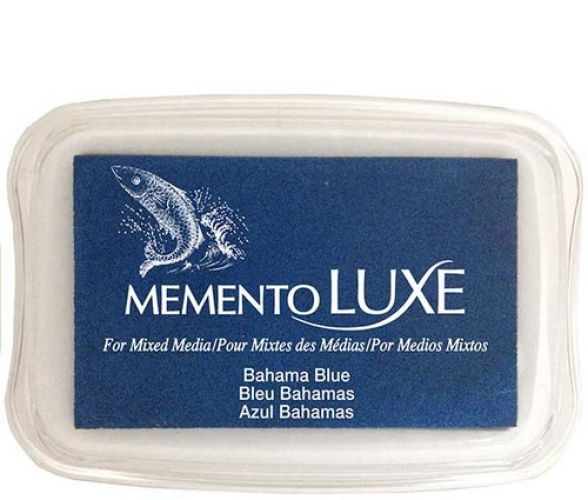 Tsukineko - Memento Luxe - Pigment Ink - Bahama Blue